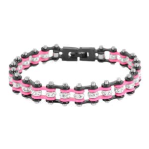 Black Pink Candy Silver