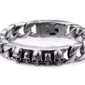 5 Skulls Bracelet
