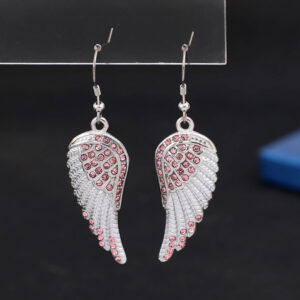 Stainless Steel Wing Earrings