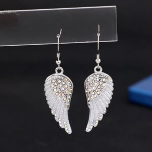 Stainless Steel Wing Earrings